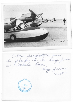 Amphibian aircraft known as 'Canso' in James Bay